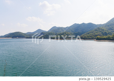 真夏の翠明湖 糀屋ダム 真夏の翠明湖 糀屋ダム 139529425