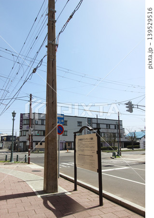 日本最古のコンクリート電柱 139529516