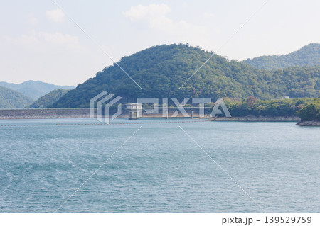 真夏の翠明湖 糀屋ダム 真夏の翠明湖 糀屋ダム 139529759