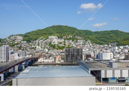 長崎マリオットホテルから長崎港・稲佐山・JR長崎駅などの周辺風景（2026年5月撮影） 139530160