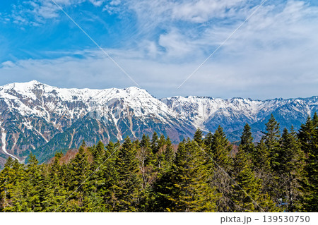 飛騨山脈雪景 飛騨山脈雪景 139530750