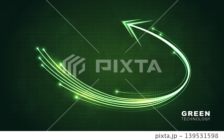 Abstract futuristic green light trails on dark hexagon grid background. High speed digital data flow, fiber optic network connection, cyberspace energy stream and modern technology concept design. Abstract futuristic green light trails on dark hexagon grid background. High speed digital data flow, fiber optic network connection, cyberspace energy stream and modern technology concept design. 139531598