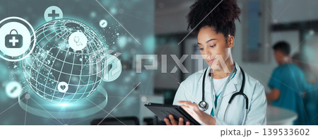 Tablet, healthcare doctor and woman typing online research, check medicine study and reading wellness information. Hospital service, medical cardiology and professional surgeon review clinic website Tablet, healthcare doctor and woman typing online research, check medicine study and reading wellness information. Hospital service, medical cardiology and professional surgeon review clinic website 139533602