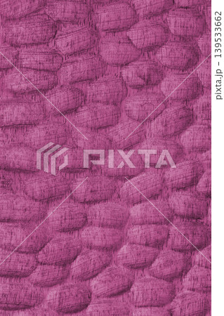 Pink color wooden surface with carved texture and natural wood textured grain background 139533662