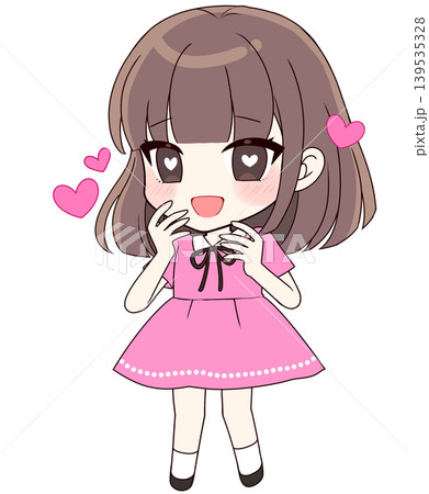 ときめく女の子　マンガ アニメ 139535328