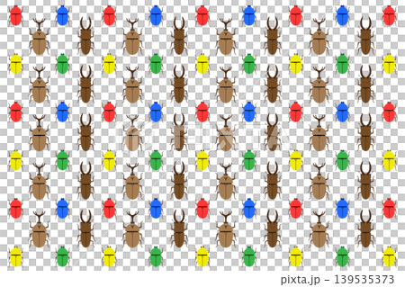 Illustrations of various beetles Illustrations of various beetles 139535373
