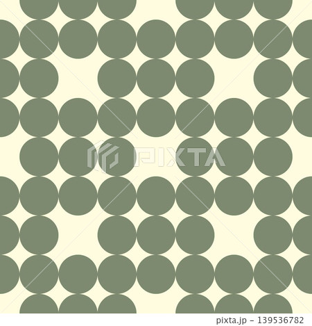 Seamless geometric pattern. Circle Vecto 139536782
