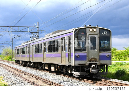 一ノ関へ向けて東北本線をゆく701系 一ノ関へ向けて東北本線をゆく701系 139537185