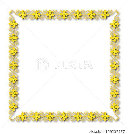 Vintage Ornamental Frame Elegant Border on a white background, JPG, 300 dpi Vintage Ornamental Frame Elegant Border on a white background, JPG, 300 dpi 139537977