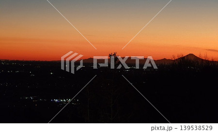 筑波山　夕焼け 139538529