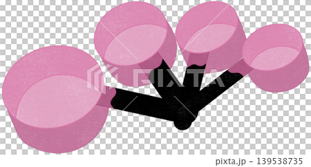 pink measuring cup pink measuring cup 139538735