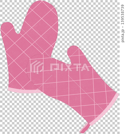 pink heat resistant gloves 139538739