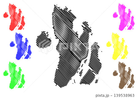 Kadan Island (Republic of the Union of Myanmar, Burma, Mergui, Myeik Archipelago, Indian Ocean) map vector illustration, scribble sketch Kadan Kyun, King, Maingyi, Kala, Ma-aing map Kadan Island (Republic of the Union of Myanmar, Burma, Mergui, Myeik Archipelago, Indian Ocean) map vector illustration, scribble sketch Kadan Kyun, King, Maingyi, Kala, Ma-aing map 139538963