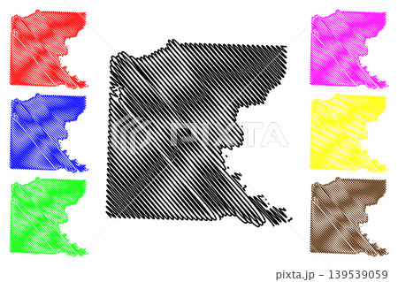 Ouachita County, Arkansas (U.S. county, United States of America,USA, U.S., US) map vector illustration, scribble sketch Ouachita map Ouachita County, Arkansas (U.S. county, United States of America,USA, U.S., US) map vector illustration, scribble sketch Ouachita map 139539059