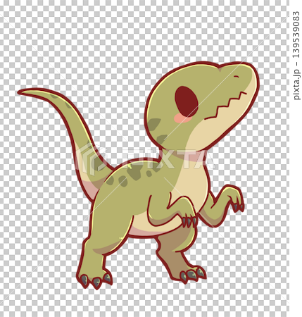 A cute, stylized Compsognathus A cute, stylized Compsognathus 139539083