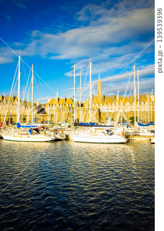 marina of Saint Malo, France marina of Saint Malo, France 139539396