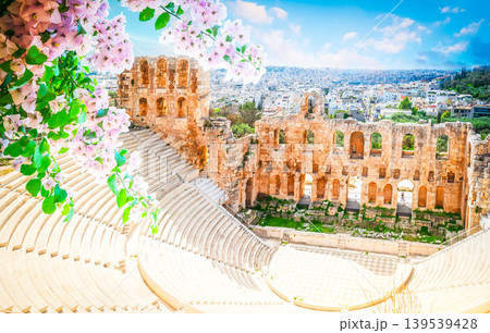 Herodes Atticus amphitheater of Acropolis, Athens 139539428