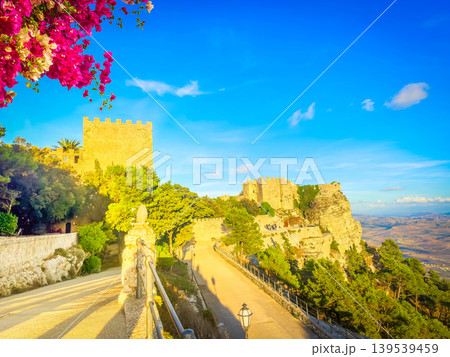old town of Erice, Sicily Italy 139539459