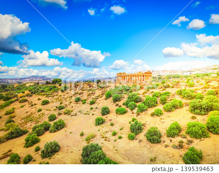 Agrigento site with ancient greek ruins, Sicily Agrigento site with ancient greek ruins, Sicily 139539463