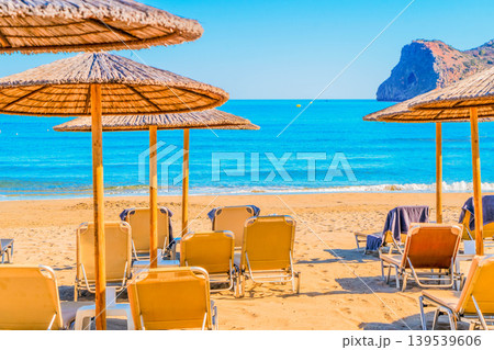 Agia Marina beach, Crete, Greece 139539606