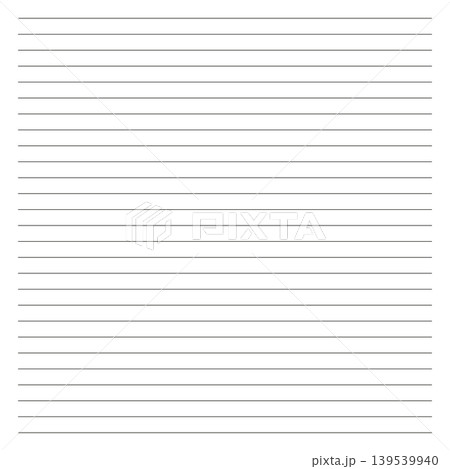 Blank sheet of black lined paper. Notebook paper lined sheet layout. Paper typography pattern for writing, notes, sketching, journaling. Lined sheet for school, work, office. Education background. Blank sheet of black lined paper. Notebook paper lined sheet layout. Paper typography pattern for writing, notes, sketching, journaling. Lined sheet for school, work, office. Education background. 139539940