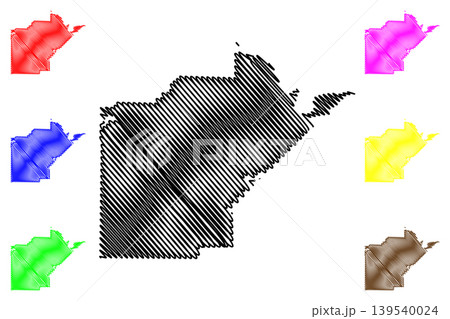Yell County, Arkansas (U.S. county, United States of America,USA, U.S., US) map vector illustration, scribble sketch Yell map Yell County, Arkansas (U.S. county, United States of America,USA, U.S., US) map vector illustration, scribble sketch Yell map 139540024