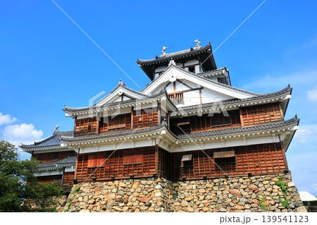 【京都府】快晴の福知山城 【京都府】快晴の福知山城 139541123