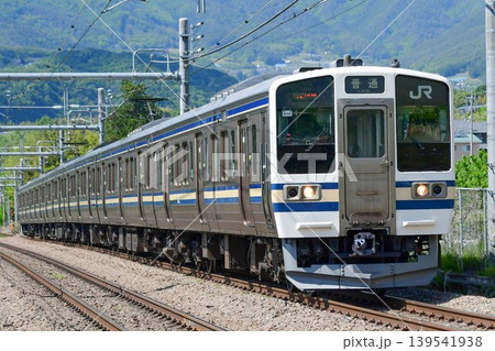211系2000番台N608編成スカ色帯 中央線 211系2000番台N608編成スカ色帯 中央線 139541938