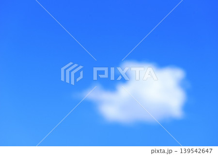 ブルー系背景素材　青空 139542647
