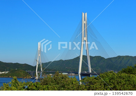 【尾道市】 多々羅大橋 しまなみ海道 【尾道市】 多々羅大橋 しまなみ海道 139542670