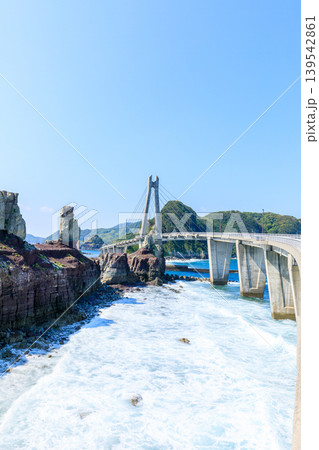 初夏の甑大明神橋　鹿児島県薩摩川内市 139542861