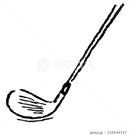Hand Drawn Golf Club Vector Illustration Hand Drawn Golf Club Vector Illustration 139544337