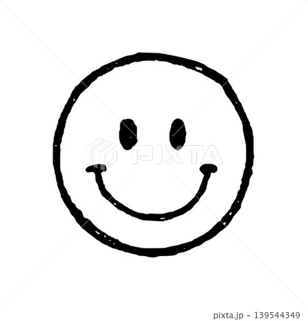 Hand Drawn Smiley Face Vector Illustration Hand Drawn Smiley Face Vector Illustration 139544349