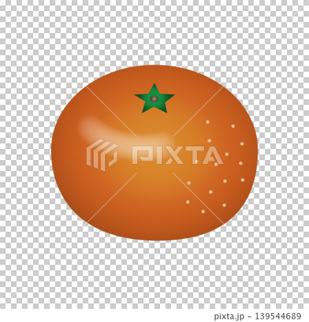 Mandarin orange noise gradient illustration - simple and natural fruit material Mandarin orange noise gradient illustration - simple and natural fruit material 139544689