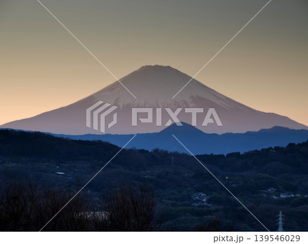 神奈川県中郡二宮町・吾妻山公園・富士山の眺望 139546029