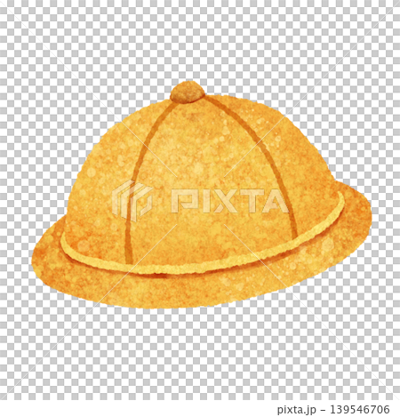 Cute hand-drawn illustration of a hat Cute hand-drawn illustration of a hat 139546706