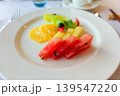 豪華客船バイキングエデンでのフルーツプレート 139547220