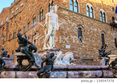 Fountain of Neptune in Florence, Italy Fountain of Neptune in Florence, Italy 139547378