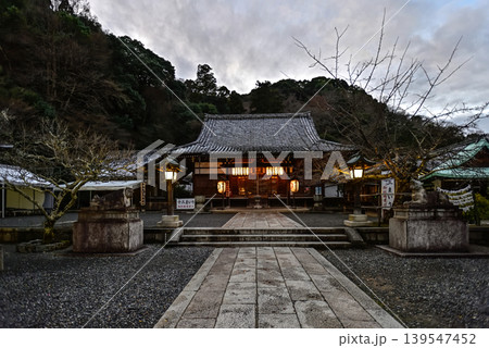 嵐山花灯路　法輪寺　本堂 139547452