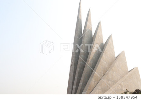 The National Martyrs Memorial, located in Savar near Dhaka, Bangladesh The National Martyrs Memorial, located in Savar near Dhaka, Bangladesh 139547954