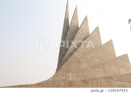 The National Martyrs Memorial, located in Savar near Dhaka, Bangladesh 139547955