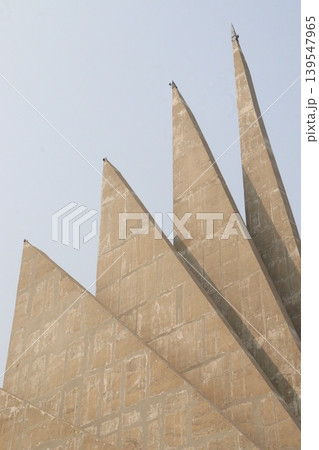 The National Martyrs Memorial, located in Savar near Dhaka, Bangladesh 139547965
