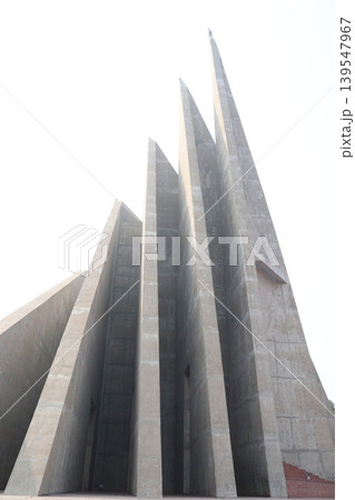The National Martyrs Memorial, located in Savar near Dhaka, Bangladesh The National Martyrs Memorial, located in Savar near Dhaka, Bangladesh 139547967