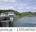 三重県名張市の比奈知ダムとダム湖 139548566