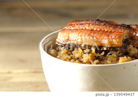 ミニ鰻丼の単品撮影 139549437
