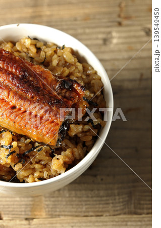 ミニ鰻丼の単品撮影 ミニ鰻丼の単品撮影 139549450