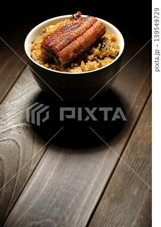 ミニ鰻丼の単品撮影 ミニ鰻丼の単品撮影 139549729