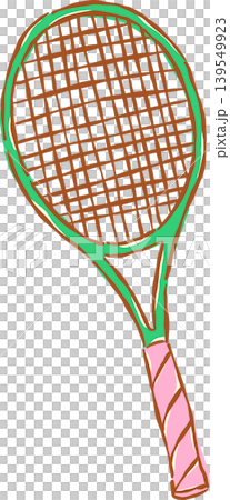 Pink Tennis Ball with Red Bow Whimsical Hand Drawn Pink Tennis Ball with Red Bow Whimsical Hand Drawn 139549923
