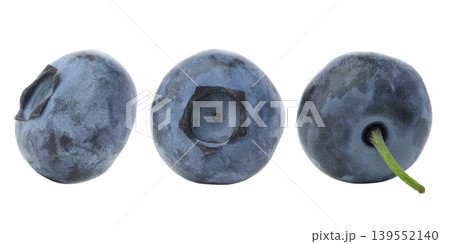 Set, Three blueberries from different angles, PNG Set, Three blueberries from different angles, PNG 139552140