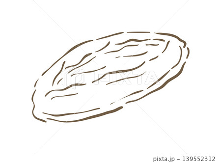 A Rustic Scored Oval Loaf Of Hearth Bread Doodle Vector Illustration Art A Rustic Scored Oval Loaf Of Hearth Bread Doodle Vector Illustration Art 139552312